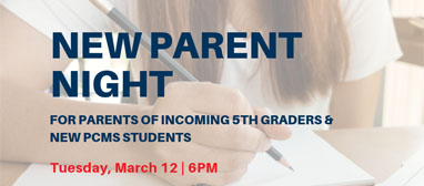 PCMS New Parent Night