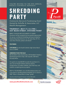 Shredding Party Flyer