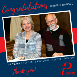 Congratulations Gregg Hansel
