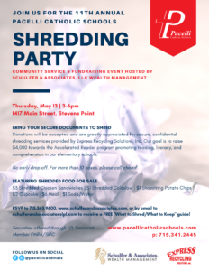 Shredding Party Flyer