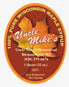 484-4847464_uncle-mike-s-homestead-label-hd-png-download