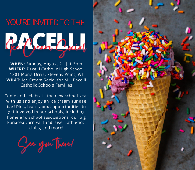 Pacelli Ice Cream Social