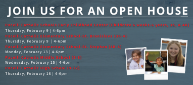 JOIN US FOR AN OPEN HOUSE!